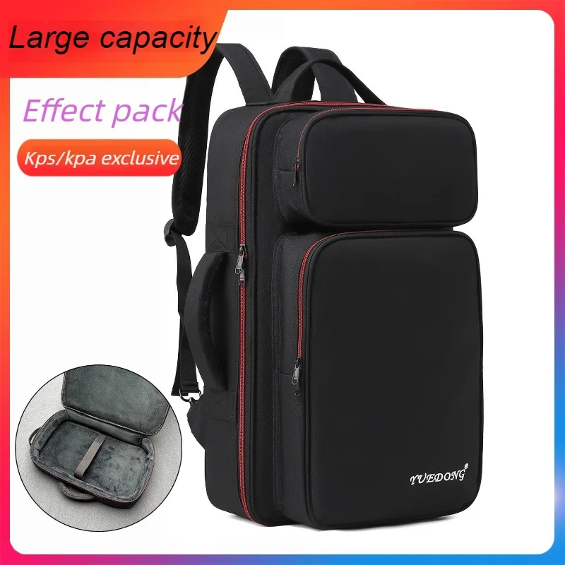 

Effect Device Storage Bag Multifunctional Synthesizer Backpack Portable DJ Device Handbag Performance Instrument Accessories