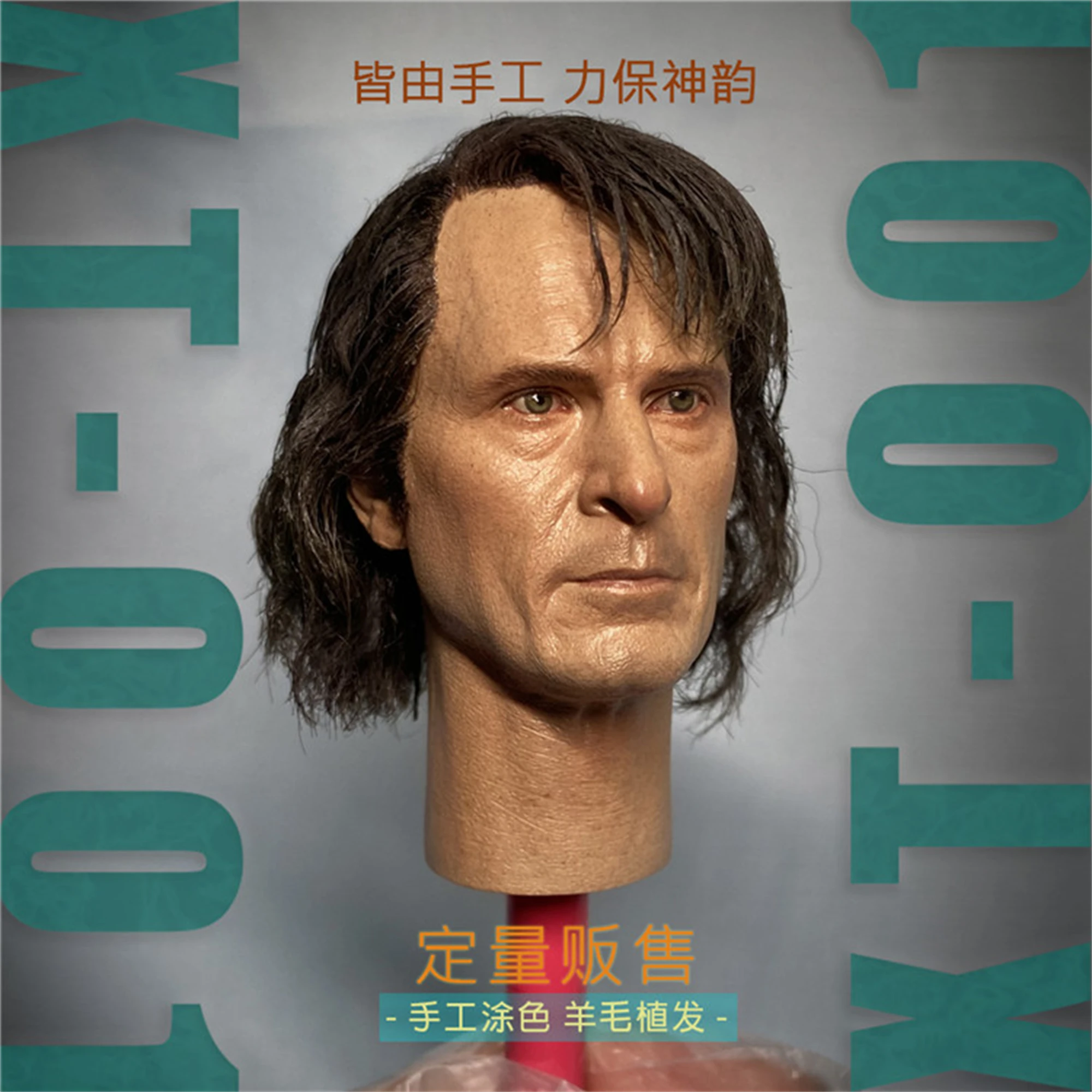 XT001 JK03 1/6 Joaquin Phoenix The Clown Head Sculpt Fit for 12inches Action Figure