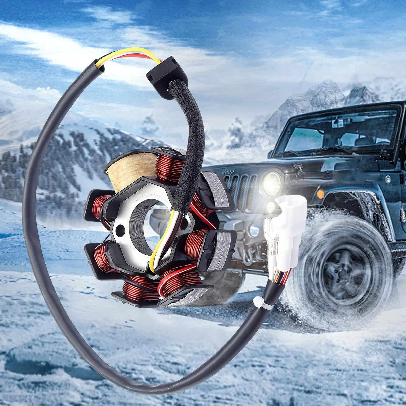 

For Off-road Vehicle EXC EXCF EXCR EXCG XCW SX MXC MXCG XC Stator Ignition Coil Replacement Part Precise Long-Lasting ATV