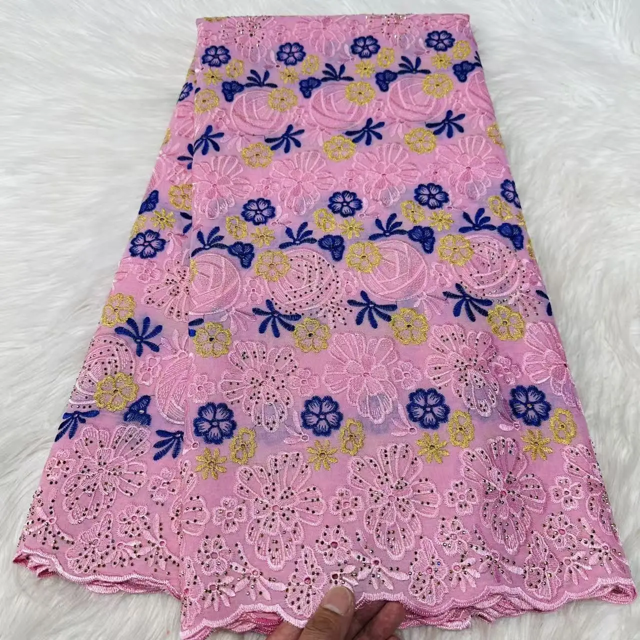 original-austria-cotton-lace-fabric-swiss-voile-nigerian-embroidery-for-women-wedding-party-dress-sewing-new-stock
