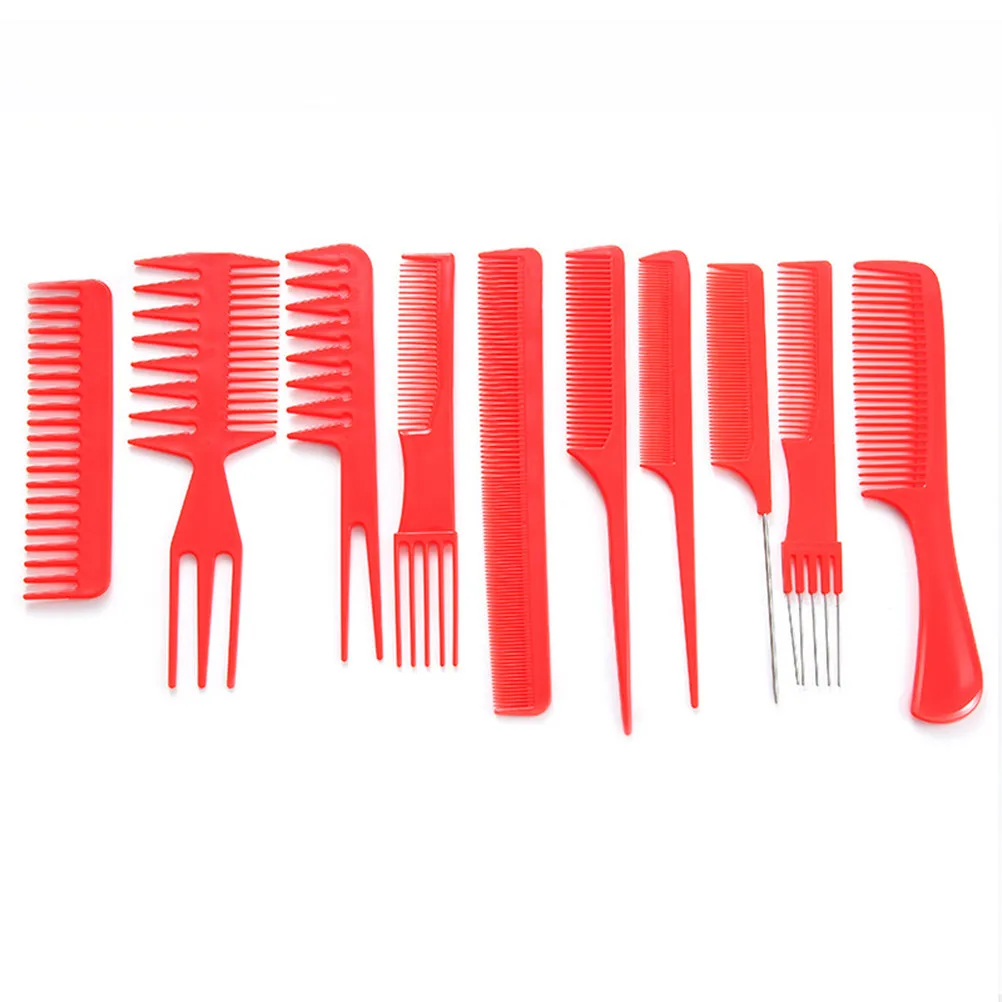 20Pcs Hair Salon Comb Set Creative Plastic Hairdressing Combs Smooth Teeth Comfortable Scalp Hair Comb for Daily Use 3