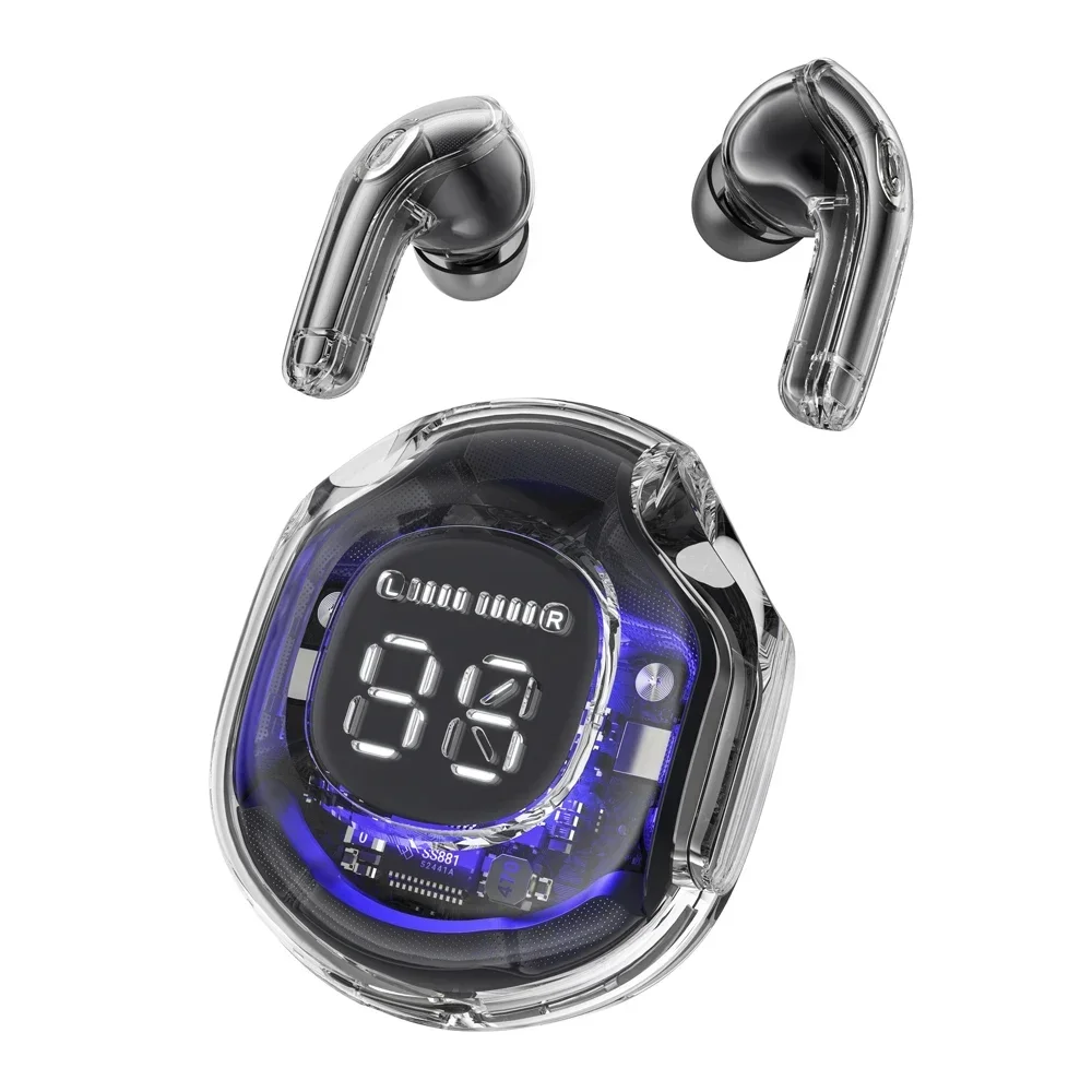TWS Wireless Bluetooth Headset Wireless Bluetooth Headphones LED Power Digital Display Wireless Earphones_voghion.com