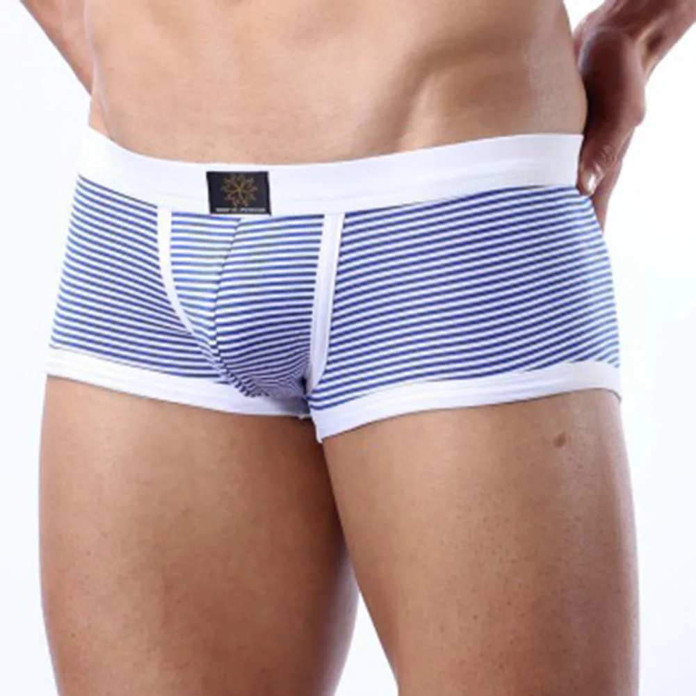 Comfortable Lounge Breathable Boxers Pouch Style Underpants Comfortable Male Briefs 5 Spandex Blend Brand New Condition