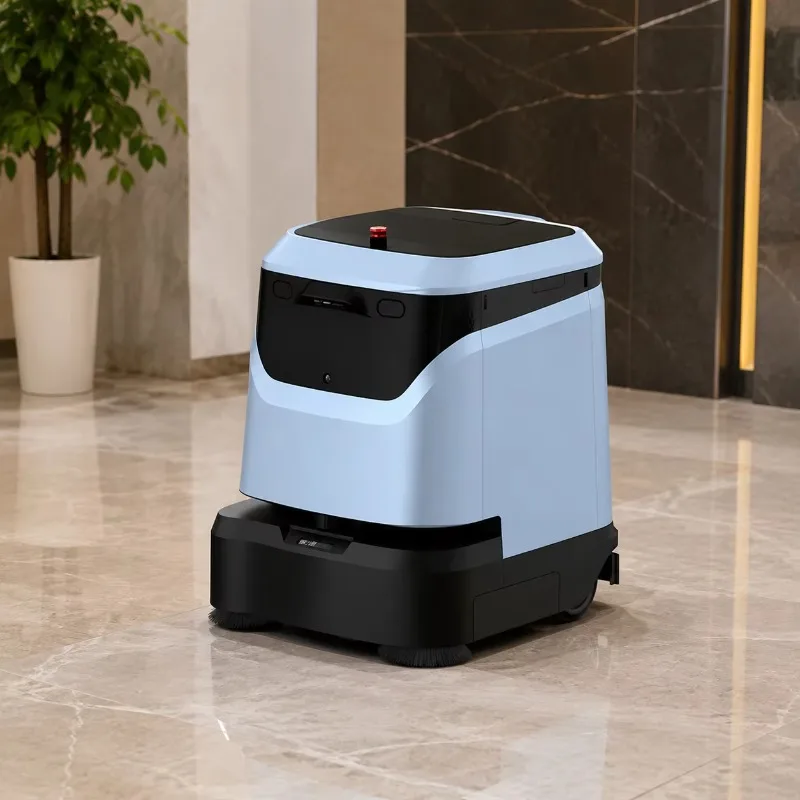 Industrial Autonomous Floor Scrubber Robot SLAM Navigation Heavy Duty Automatic Floor Washer For Factory Workshop Warehouse