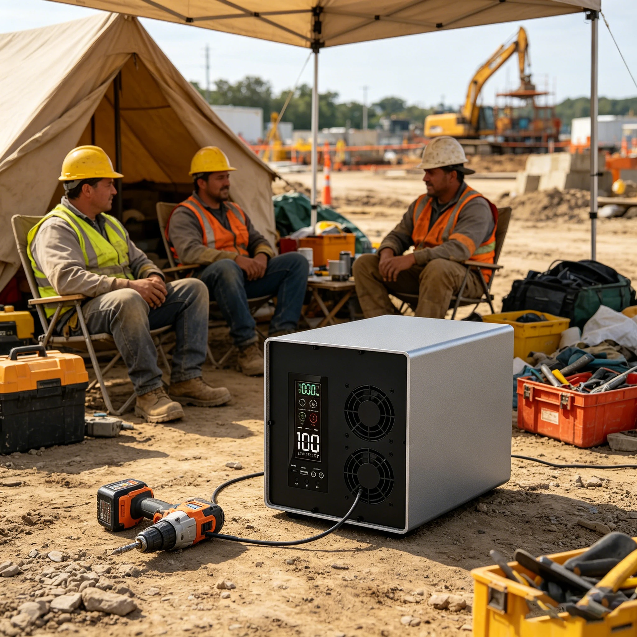 500W 1000W PowerStation Lifepo4 Battery Bank Mobile Portable Power Station Solar Battery Generator
