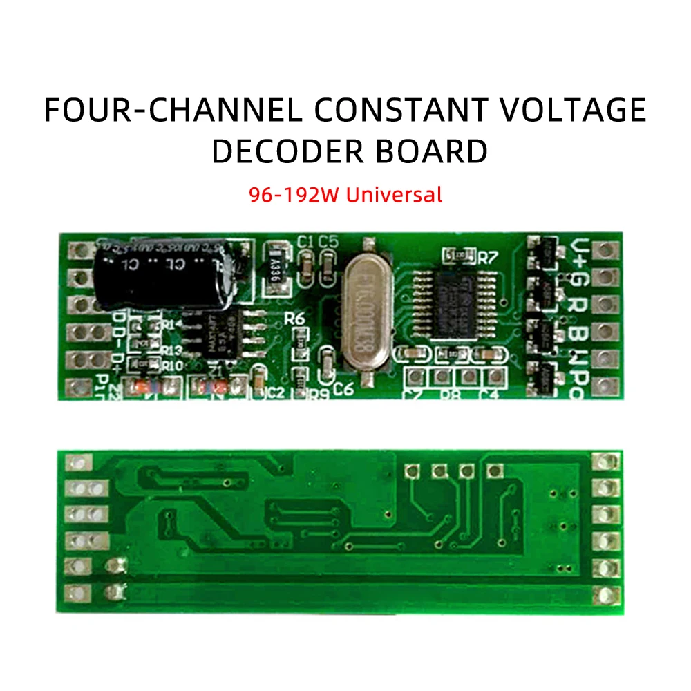 DMX512 DM-113 DC12-24V 2A 192W Constant Current Module Decoder Board 4-Channel Constant Voltage Decoder Board