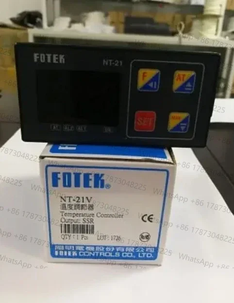 NT-21V FOTEK PID+Fuzzy Intelligent Self-adaptive Temperature Controller New