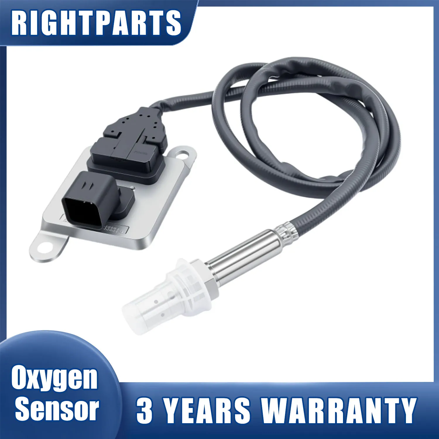 New Nitrogen Oxide Sensor NOx Sensor 12662972 5WK96645F For 2010-2014 Silverado Sierra HD 6.6L Diesel LW2972S