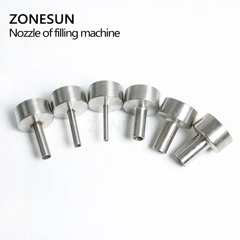 ZONESUN-piezas de boquilla de máquina de llenado de pasta líquida, accesorios para G1, 4mm, 6mm, 8mm, 10mm, 12mm, 14mm