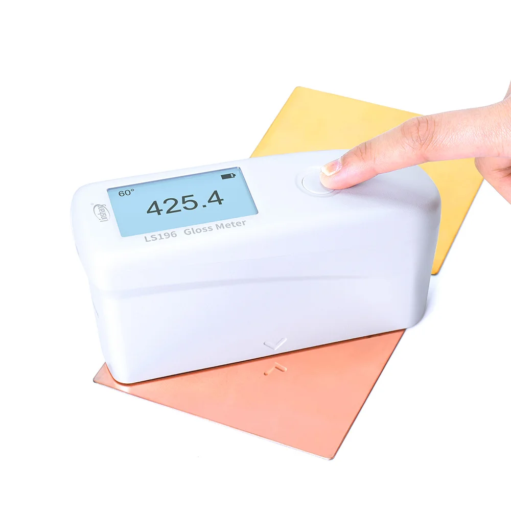 Hot Sale LS196 1000GU Single Angle Metal Surface Gloss Tester 60 Degree Marble Gloss Meter for Paint