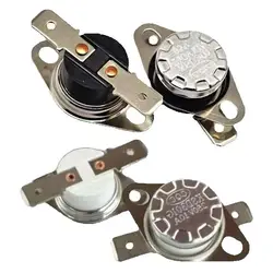 2pcs NO NC 0℃-300℃ Thermostat Switch 5℃10℃20℃30℃200℃210℃220℃230℃240℃250℃280℃270℃290℃ Temperature Switch KSD301