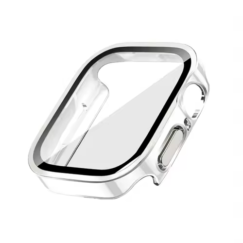 Glass+Case For Apple Watch 42 46mm 45mm 41 49 44mm 40 mm straight edge Screen Protector Cover Case iWatch SE 6 7 8 9 10 11 Ultra - Image 20