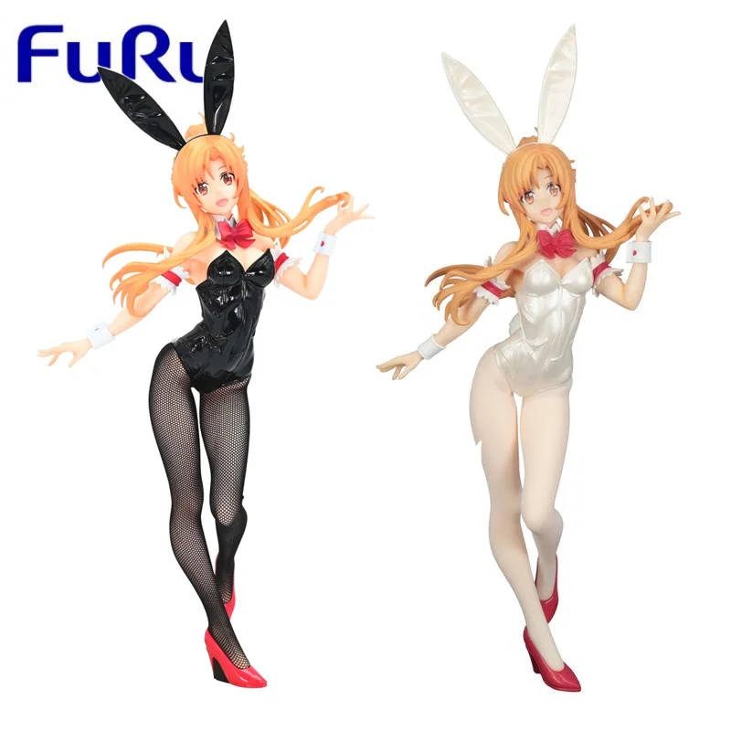 

FuRyu Original BiCute Bunnies Sword Art Online Asuna Anime Action Figure Toys For Boys Girls Kids Children Birthday Gifts Model