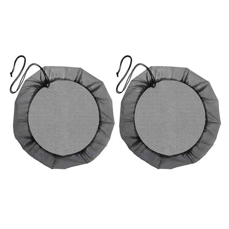 60/80/90/100CM Outdoor Mesh Abdeckung Netting Für Regen Fässer Wasser Sammlung Eimer Abdeckung Wasser tank Schutz Garten Liefert