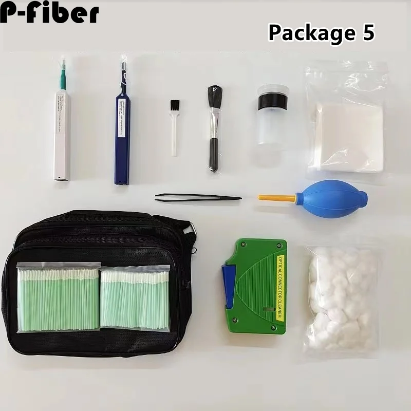 optical fiber cleaning kit 1 set fusion splicer kit instrument cleaning tool instrument wiping Miller pliers stripper