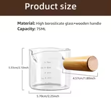 Tasse Expresso Transparente Minimaliste
