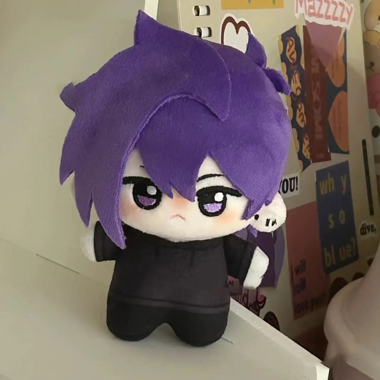 

10 см плюшевая кукла Stardew Valley Sebastian, милая хлопковая кукла Nunu, маленький подвесной орнамент ​ Брелок-сумка-подвеска Рождественский подарок