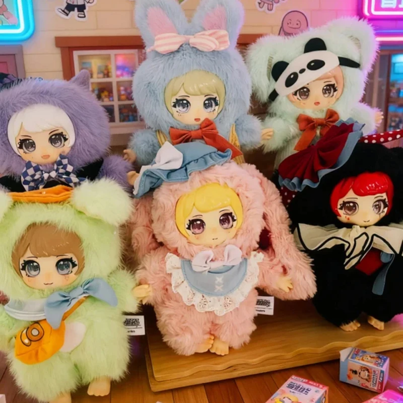 

Официальная серия Kokoya Sweet Heart Story 16 см, модная слепая коробка, популярный рюкзак, сумка, подвеска, виниловая кукла Mdel, игрушка, орнамент, подарок