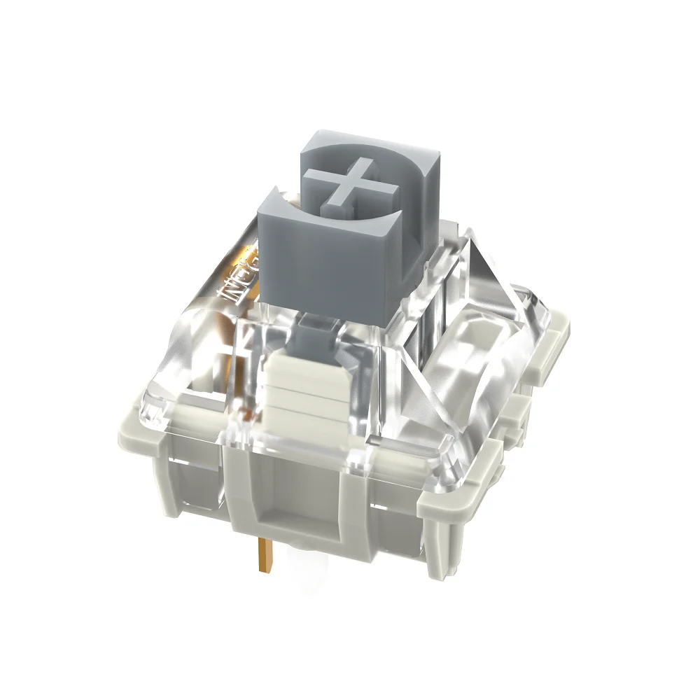 KPrepublic Gateron G Pro V3 3.0 Pro V2 2.0 Schalter 3-polig RGB Linear Tactile Weiß Gelb Rot Silber Braun für mechanische Tastatur vorgeschmiert 6