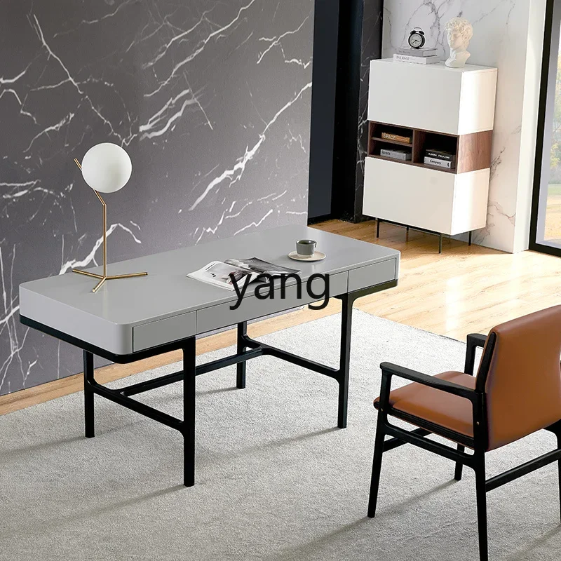 Lmm solid wood desk light luxury desk study computer table study furniture