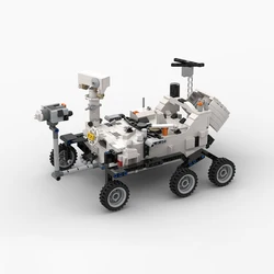 670pcs Moc Perseverance Mars Rover & Ingenuity Helicopter Building Blocks for Kids Rocket Bricks Creative Toys Birthday Gift