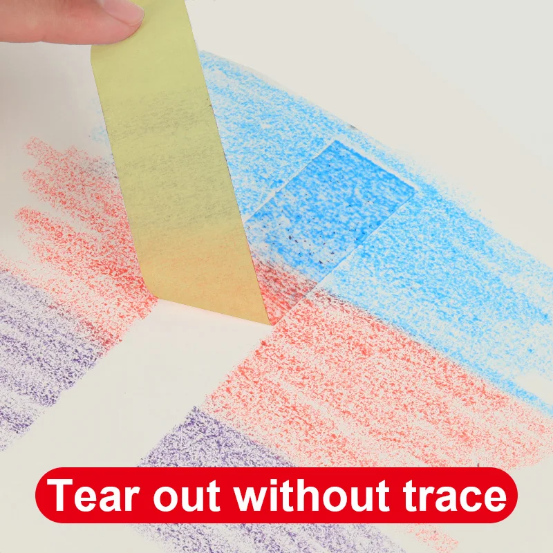 High Temperature Resistant Decorative Paper With High Strength Easy To Tear No Residue No Trace Can Be Written Color Separated