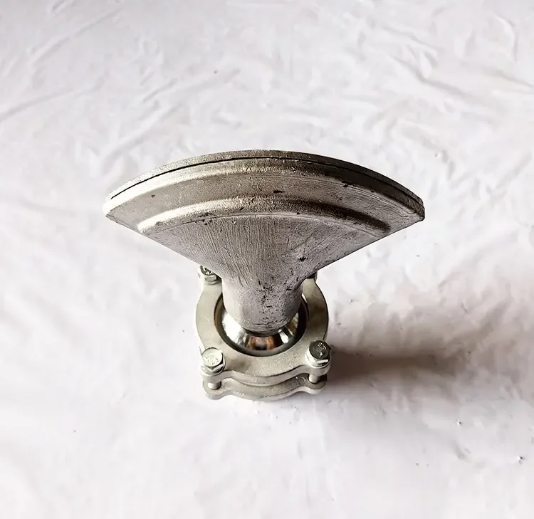 Sprinkler cast iron cast aluminum universal nozzle front spray DN50 thickened fan-shaped duck nozzle