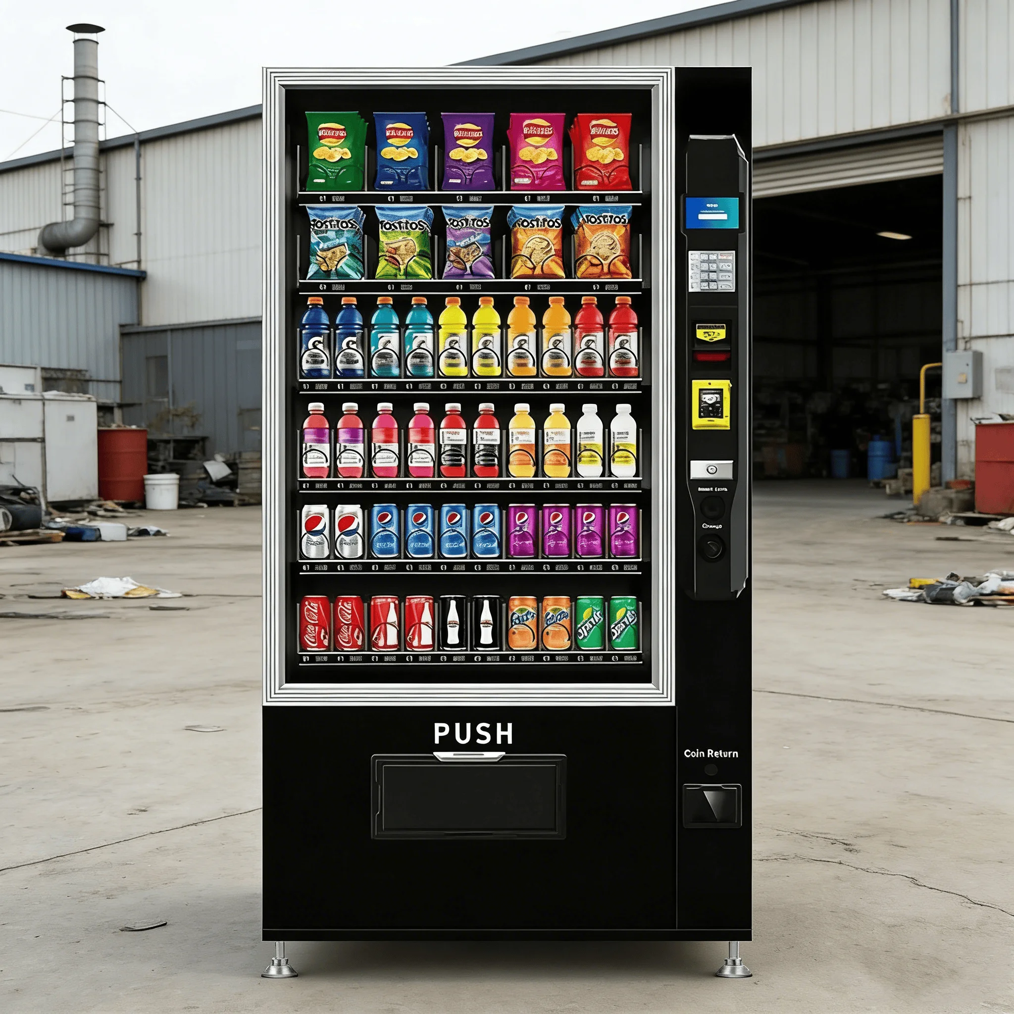 

Customized Large Combo Snack and Drink Vending Machine for Sale Foods and Drinks