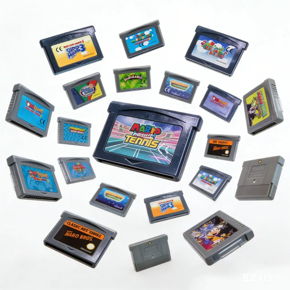 GBA Game Cartridge 32 Bit Video Game Console Card Series Super Advance Super Bros Kart For GBA/SP/DS