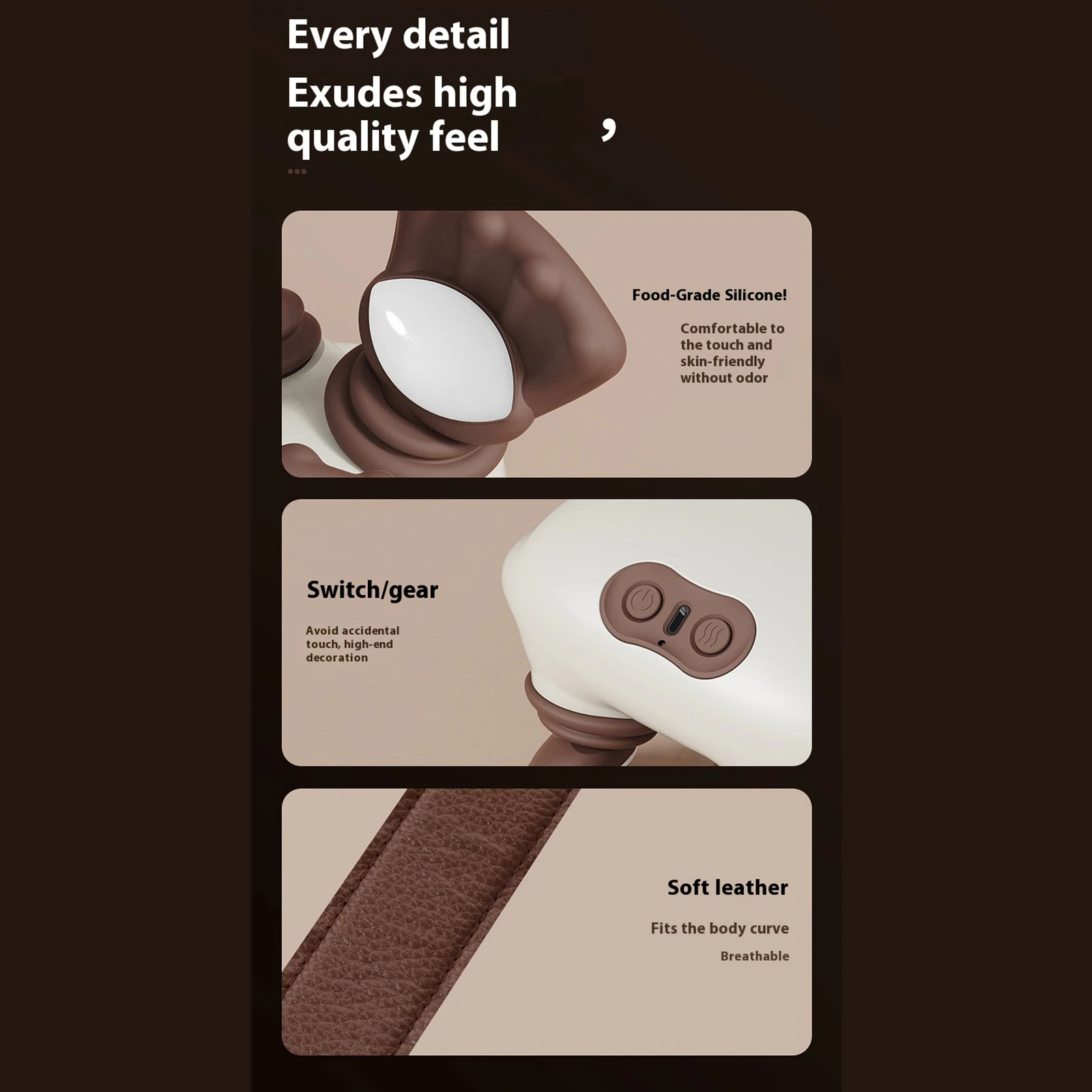 2025 جديد 2000 مللي أمبير نوع-C شحن مدلك الكتف العالمي مع الحرارة شياتسو الرقبة والظهر مدلك 2 مستويات التدفئة قابل للتعديل