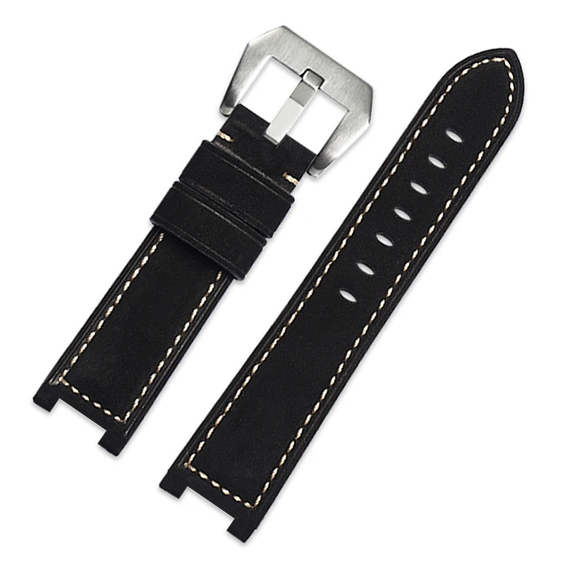 Vintage Leather Watchband For Casio G-SHOCK Steel Heart GST-B500D/AD GST-B500 Series Retro Watch Strap Men Bracelet