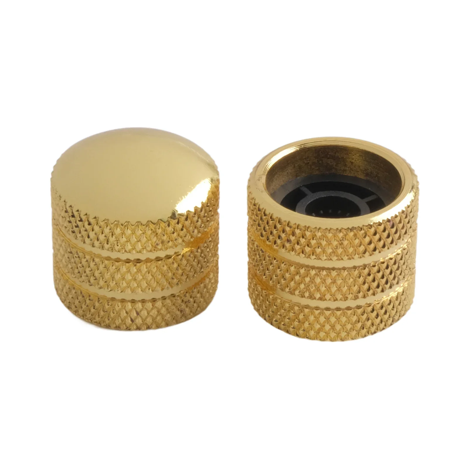 

For Electric Bass Plated Guitar Knobs Electric Bass Knobs Color Gold High-quality Metal Plated Finish Smooth Tone Control