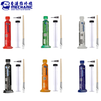 MECHANIC 4 IN 1 UV Solder Mask Ink Green/Blue/Black/Red/Yellow/White Welding Oil BGA PCB Repair Tools Prevent Corrosive Arcing