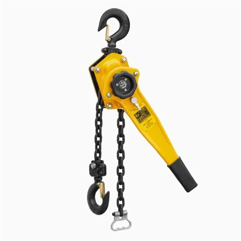 Manual Manganese Steel Hook Wire Manual Traction Hoisting Tool Lever Small Hand Chain Manual Traction Hoist Crane