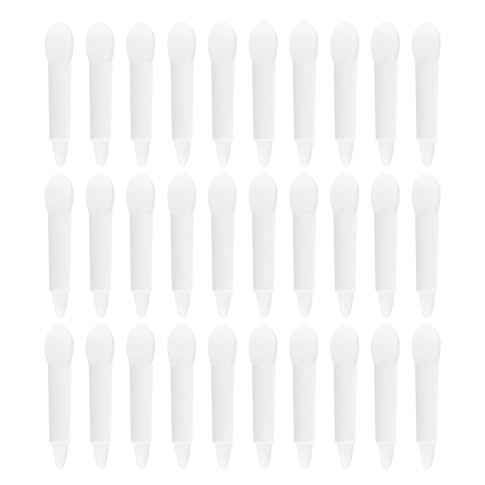 

30pcs Lip Silicone Lip Brush Silicone Practical Makeup Pen Eyeshadow Applicator Fine Daily Professional Use