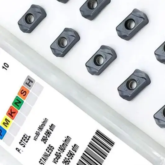 

10Pcs LNMU03 LNMU0303ZER-MJ AH725 CNC Carbide Milling Cutter Insert For EXN03R Suitable For Semi-finishing And Finishing