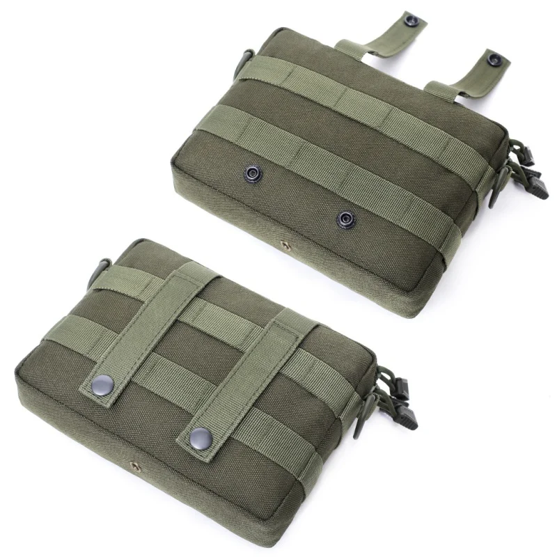 EDC Nylon Molle Utility Organizer Pouch Tool Bag Vest Waist Pouch Storage Bag Waterproof Field Sundries Bag For Outdoor