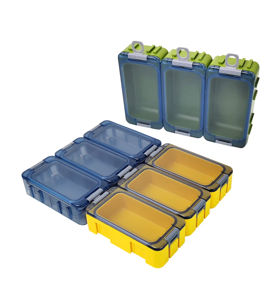 15 stücke Angelgerät Köder Lagerung Boxen Tragbare Köder Haken Organizer Mini Utility Lockt Angeln Box Meer Angeln Zubehör Box – Detail 9