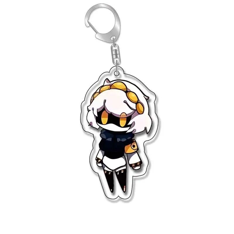 

Game Murder Drones The Kid Cartoon Keychain Anime Plastic Acrylic Keyring Bag Tag Accessory Fans Gift