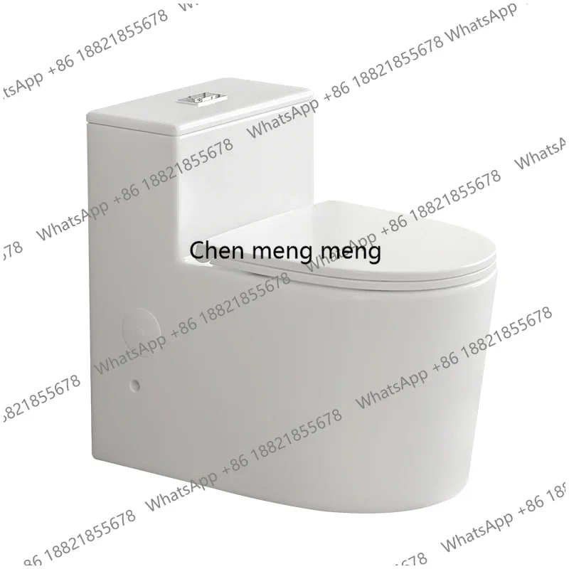 A17 Household flush wall floor row straight flush rear outlet toilet rear row splash-proof, deodorant and anti-clogging toilet