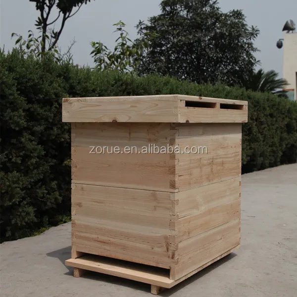 

2026 High-Quality Eco-Friendly Wooden BeehivesNew Condition Standard Double Layer Langstroth Beehive for Animal Husbandry Equipm