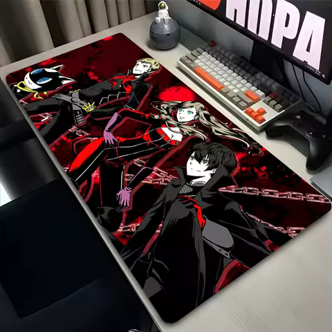 Mouse Pad PC Non Slip Rubber Cool Mousepad Laptop Gamer Cabinet Keyboard Pad Office Computer Gaming P-persona 5 Desk Mouse Mat