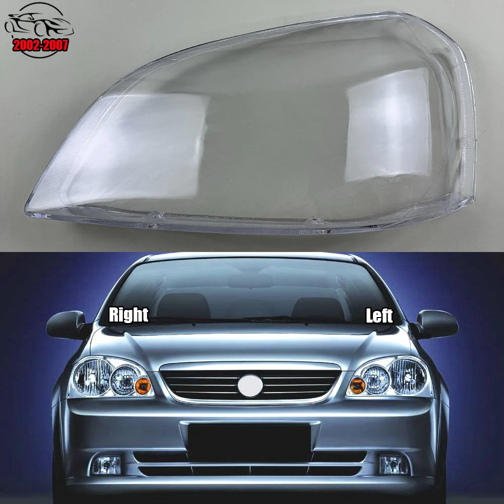 

For Buick Excelle 2002-2007 Car Headlight Cover Lens Glass Shell Front Headlamp Caps Transparent Lampshade Auto Light Lamp Case