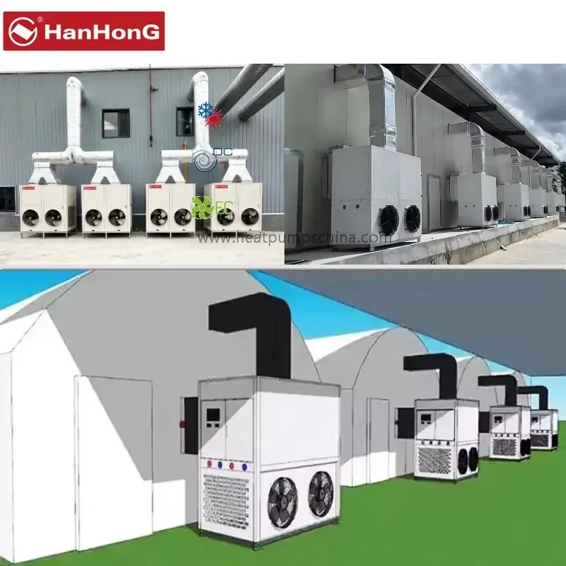 Air-to-Air Heat Pump All in One Unit