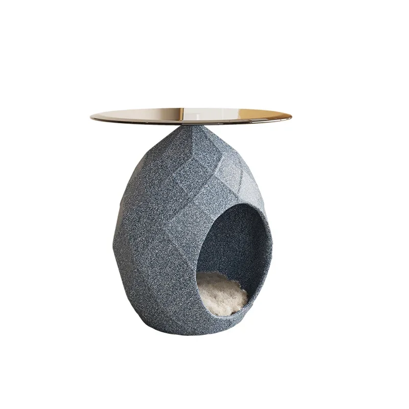 A Cream wind cat nest edge few living room modern simple light luxury home art pet corner few