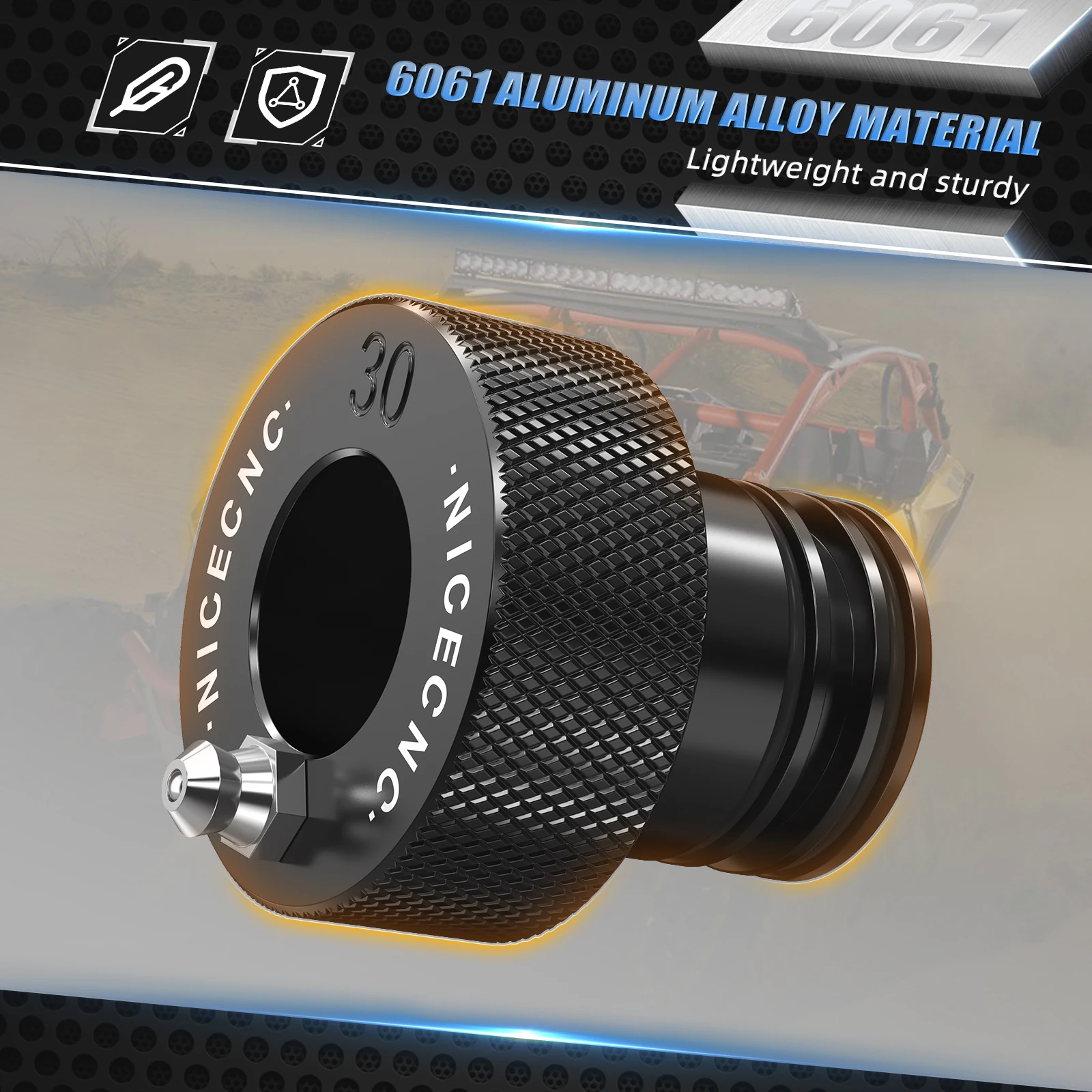 30MM Wheel Bearing Greaser Tool for Can-Am Maverick 1000 4x4 Max 4x4 1000 Commander	 4x4 1000 Defender HD10 Outlander 6x6 1000