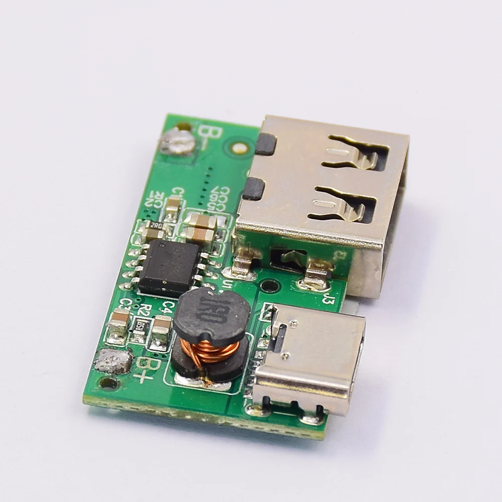 DC 5V 2A IP5306 USB-C Type-c Charging Circuit PCB Board Quickly Fast Charger Module for 3.7V 18650 Li-ion Battery DIY Power Bank