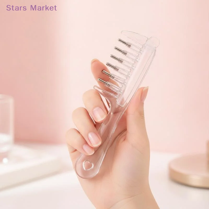 Multi-Function Mini Portable Head Applicator Comb Anti-Frizz Hair Care Hair Firming Applicator Scalp Nourish Anti-Static