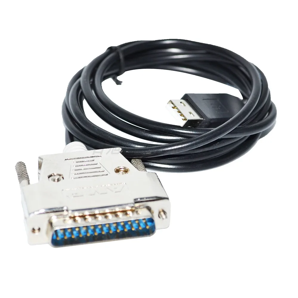 USB to DB25 male 25-pin CNC machine tool CNC RS232 serial communication line industrial grade chip