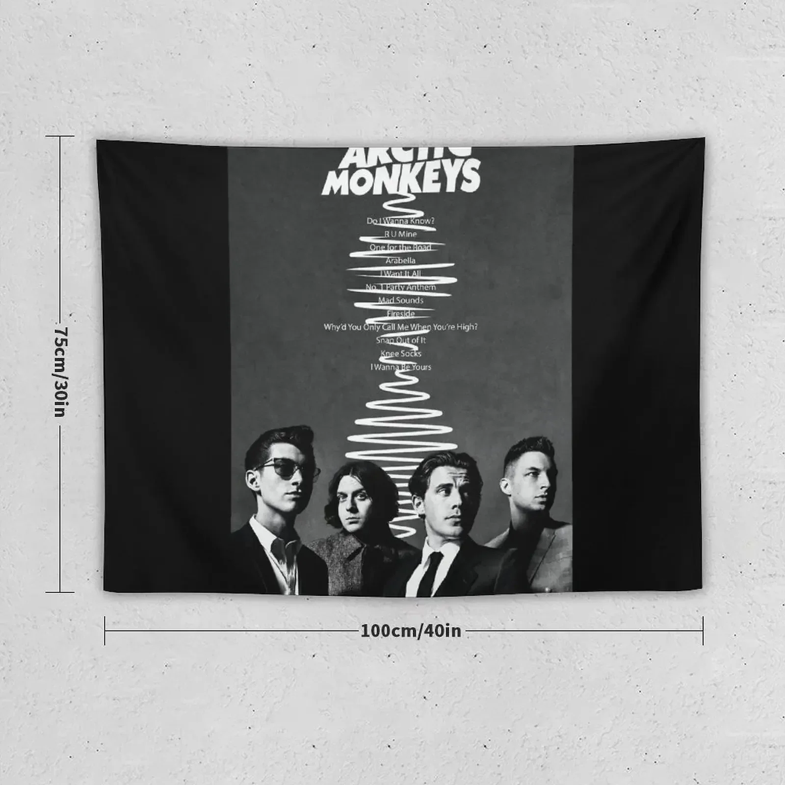 Death Ramps, Arctic Monkey's T-Shirt, Arctic Monkey's Poster, Arctic Monkey's Sticker Tapestry